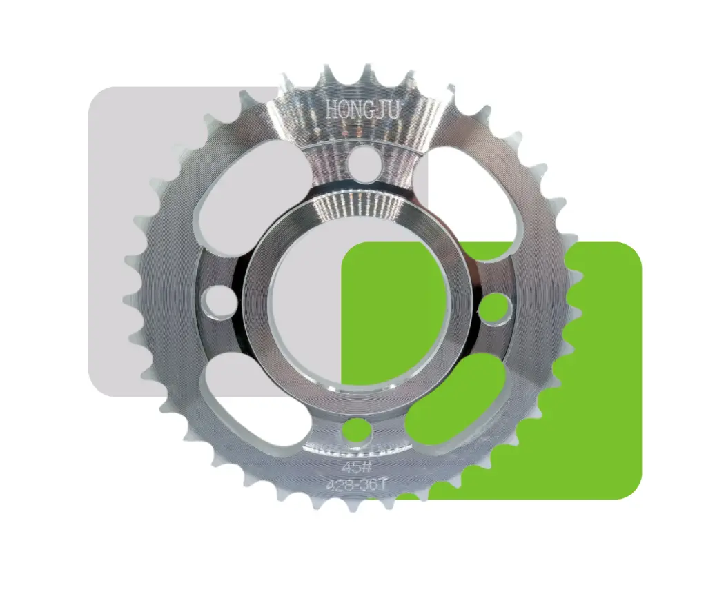 CORONA RIN RAYO PLATEADO 36T