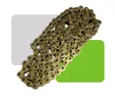 CADENA REFORZADA DORADA 428H-120L