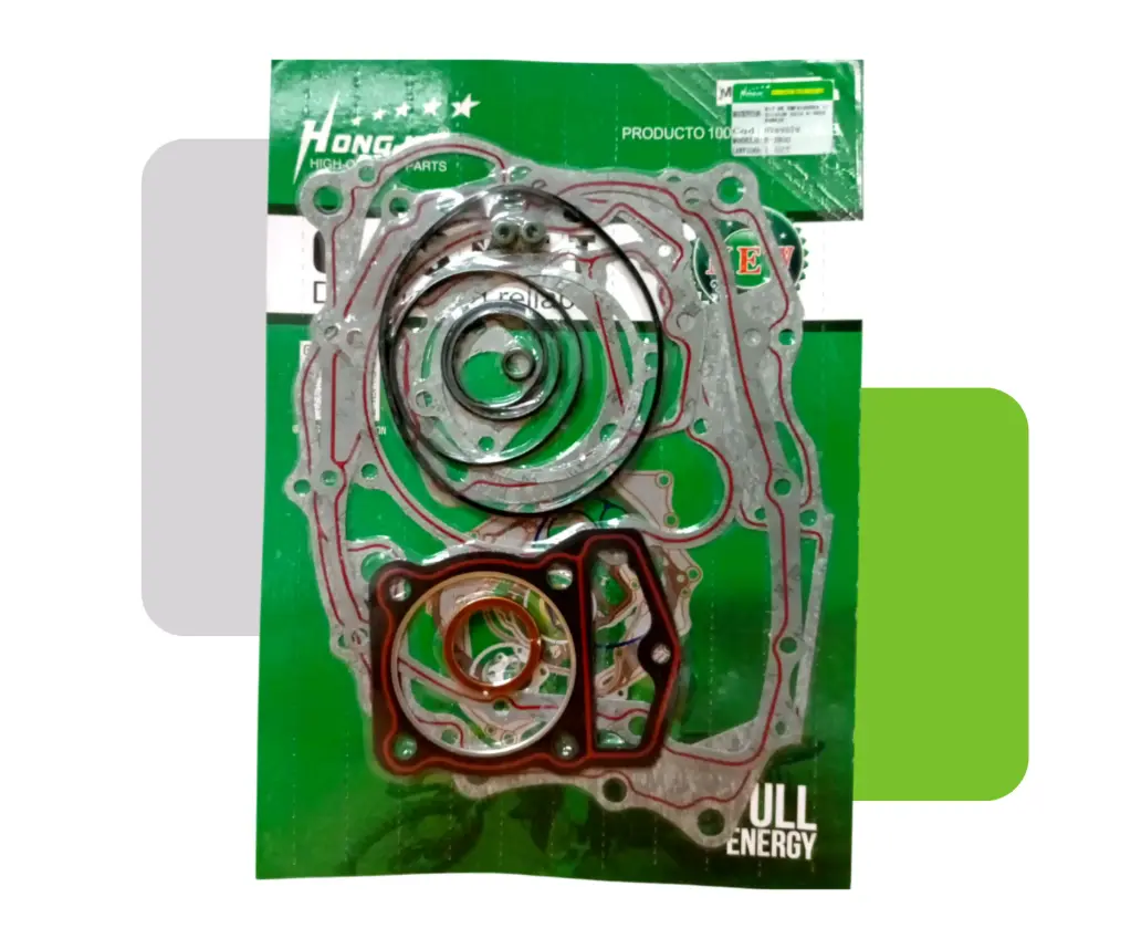 KIT DE EMPACADURA C/ SILICON ROJO B-D200