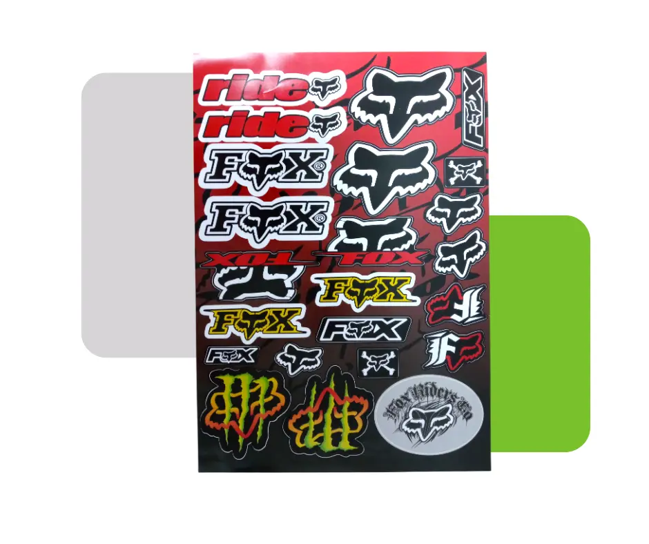 STICKER DECORATIVO FOX