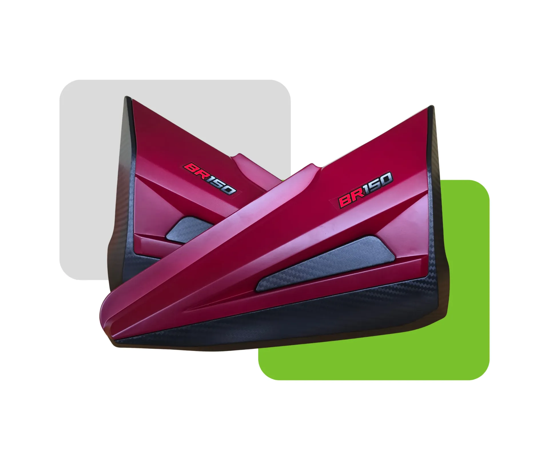 TAPAS LATERALES B-SV150-2025 ROJO
